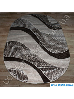 Ковер Sierra 6015A cream Овал